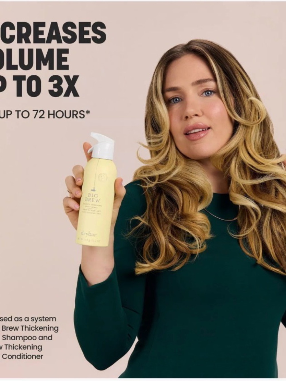 Drybar Big Brew Density-Building Root Spray 147g/5.2 OZ - Picture 5 of 11